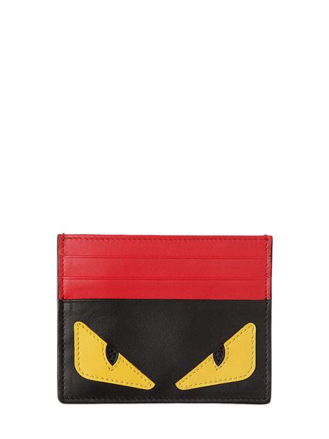 fendi card holder mens|fendi card holder monster.